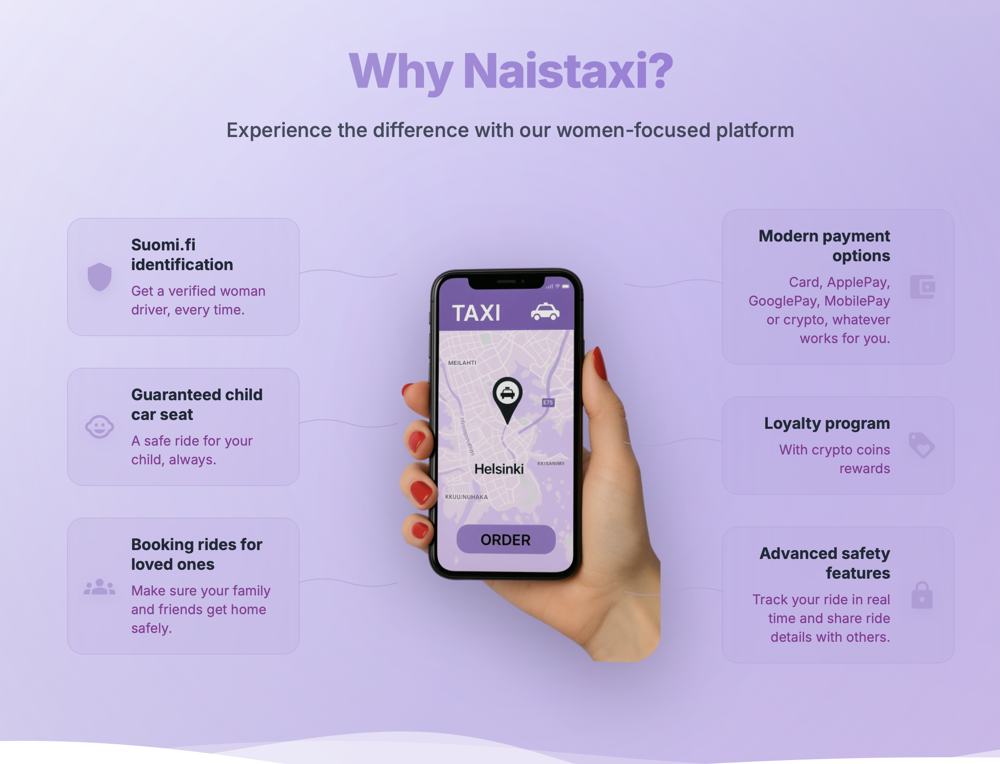 NaisTaxi: React Native App Concept preview